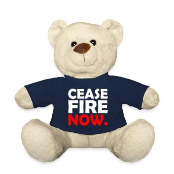 Ceasefire now - Teddy Bear - french navy - Front