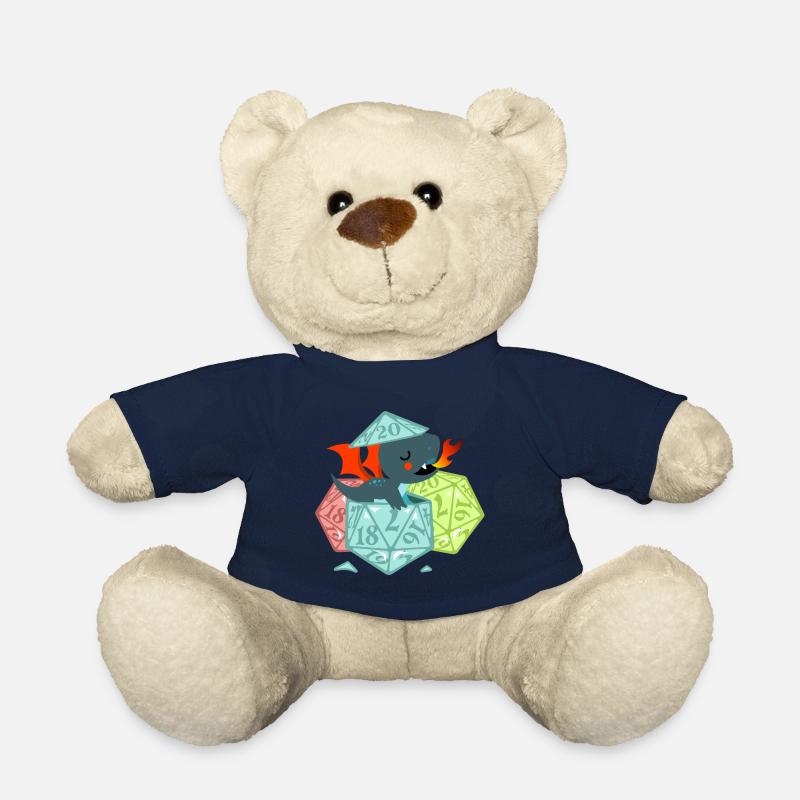 Pen and paper dragon eggs - Teddy - French Navy