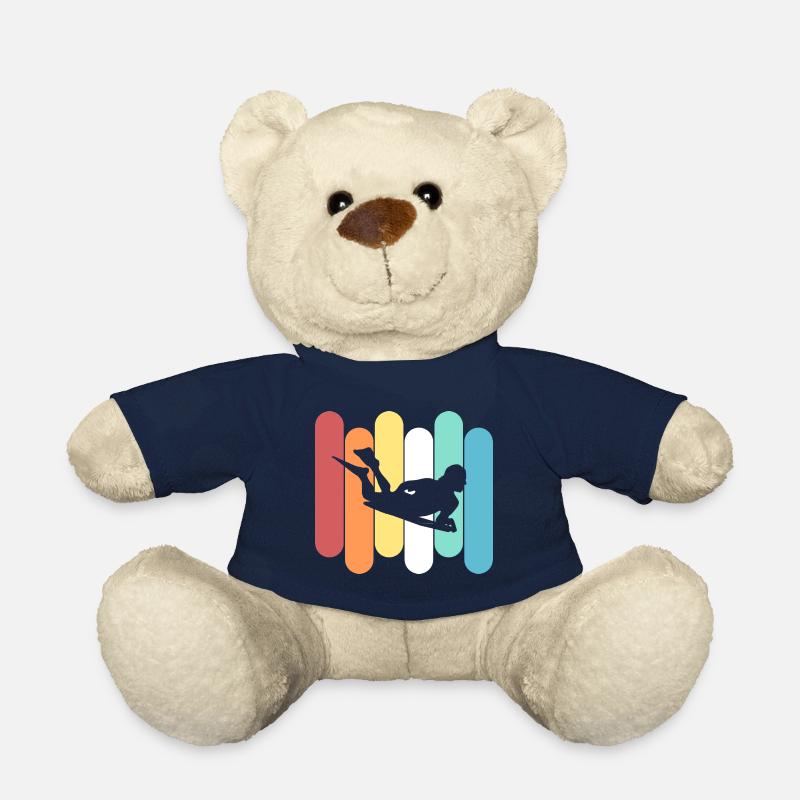Bodyboarder - Nounours - bleu marine