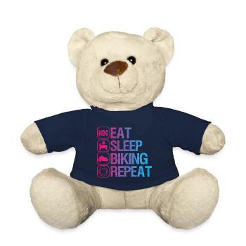 motorcycle - Teddy Bear - french navy - Front