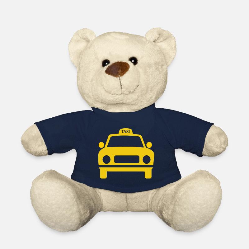 Taxi driver professional driver car driver Schofför - Teddy Bear - french navy