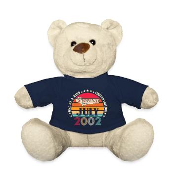 Awesome since Juli 2002 20. Geburtstag Herren Fun - Teddy - French Navy - Vorne