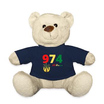 974 LA Réunion - Nounours - bleu marine - Devant