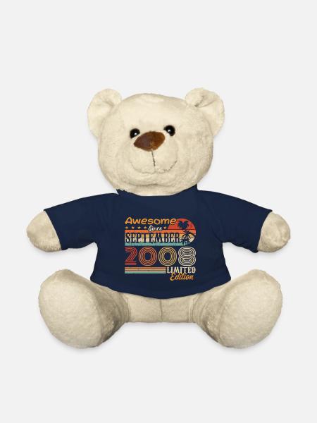 2008 September Vintage Geburtstagsgeschenk 2008 - Teddy - French Navy