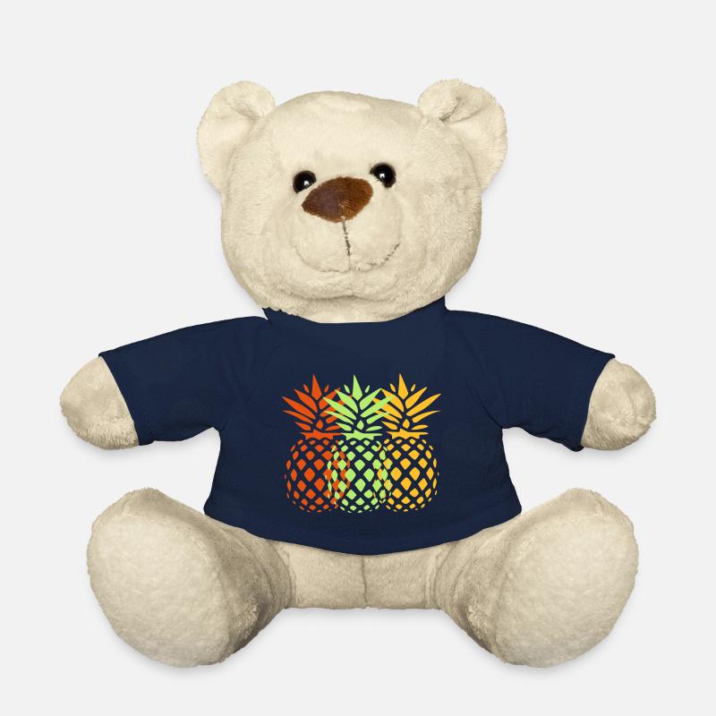ananas - Nounours - bleu marine