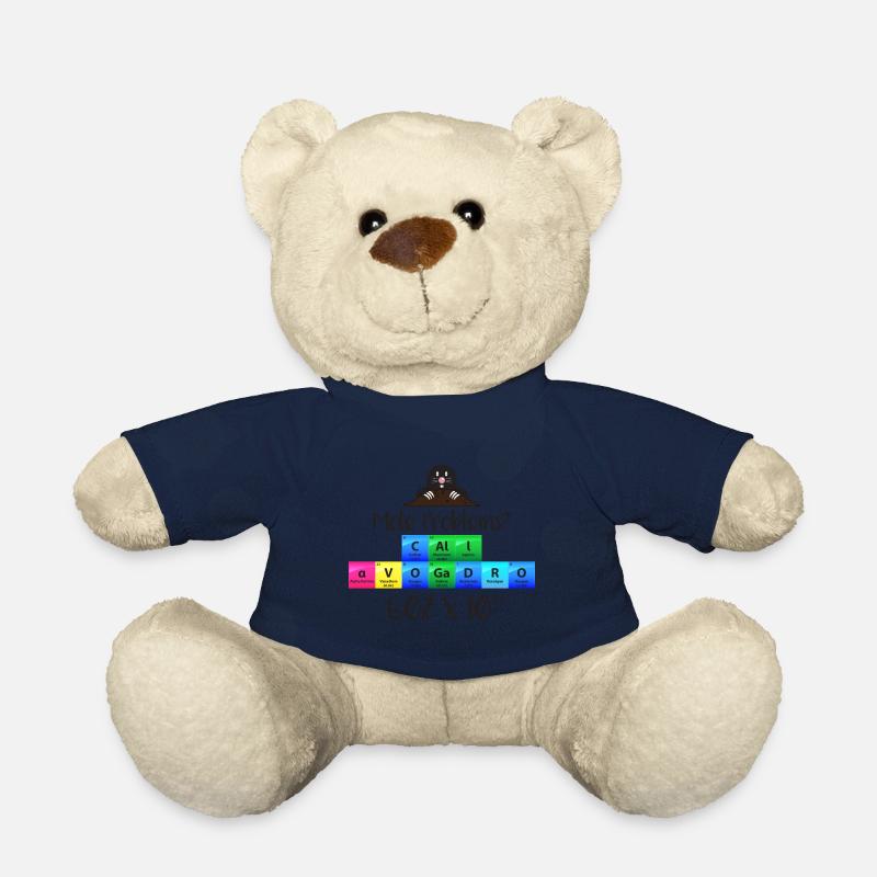 Mole Problems Call Avogadro Gift - Nounours - bleu marine
