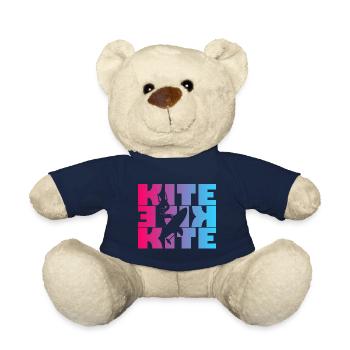 Kite - Teddy Bear - french navy - Front
