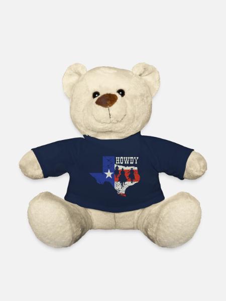 HOWDY Cowboy Texas - Teddy - French Navy