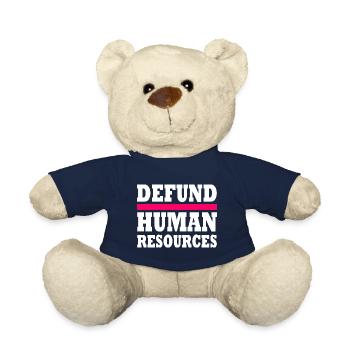 defund human resources - Teddy Bear - french navy - Front