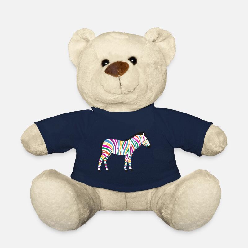 Das bunte Zebra - Teddy - French Navy
