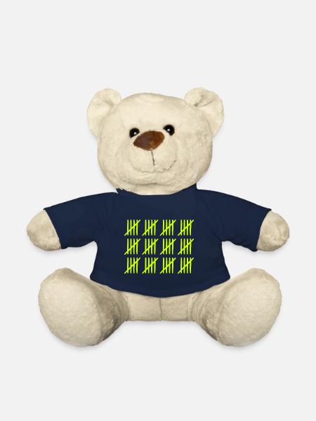 Tally list 60 years old - Teddy Bear - french navy