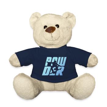 Snowboarder, Snowboarding, Snowboard - Powder - Teddy Bear - french navy - Front