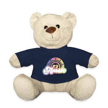 Aussie Love - Teddy Bear - french navy - Front