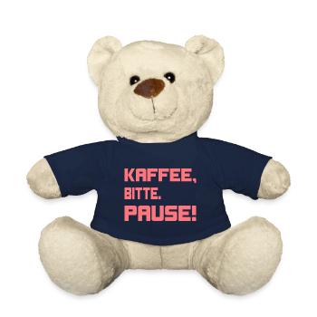 Kaffee, bitte. Pause! - Teddy - French Navy - Vorne