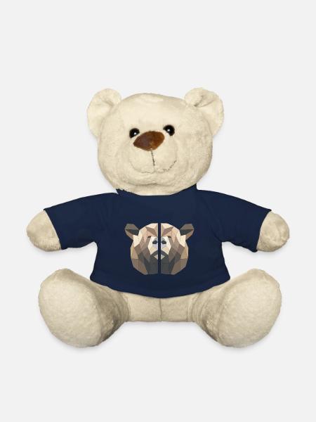 brown bear - Teddy Bear - french navy
