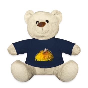 Les abeilles sont d’importants pollinisateurs et produisent du miel - Nounours - bleu marine - Devant