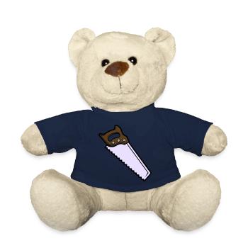 Saw, handsaw, professional - Teddy Bear - french navy - Front