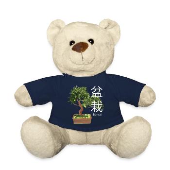 Bonsai Tree Plants - Teddy Bear - french navy - Front