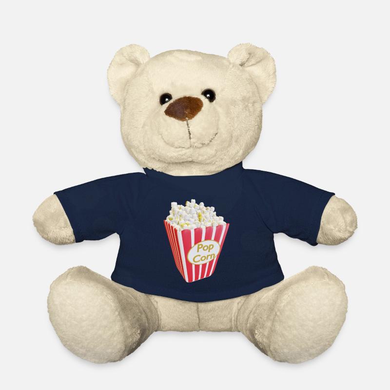 Cinema Popcorn - Teddy Bear - french navy