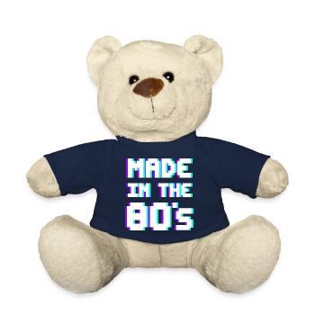 MADE IN THE 80's Eighties Original - Nounours - bleu marine - Devant
