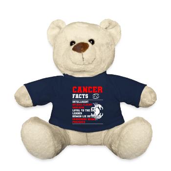 Krebs Tierkreiszeichen Aberglaube Sterne - Teddy - French Navy - Vorne