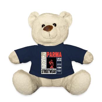 Parma Italien Stadt Skyline Heimat Liebe Urlaub - Teddy - French Navy - Vorne