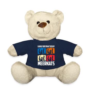Afrika Tiere Raubtier Fell - Teddy - French Navy - Vorne
