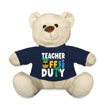 Enseignant hors service Lehrer außer Dienst - Nounours - bleu marine - Devant