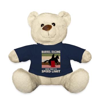 Barrel Racer Racing Reiten Reiten Rennen Rodeo - Teddy - French Navy - Vorne
