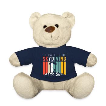 Parachute Parasailing Hang Glider Extreme Sports - Teddy Bear - french navy - Front