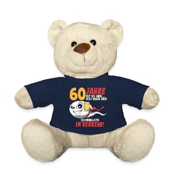 60 Geburtstag Mann Sperma 60 Jahre Rentnerin - Teddy - French Navy - Vorne