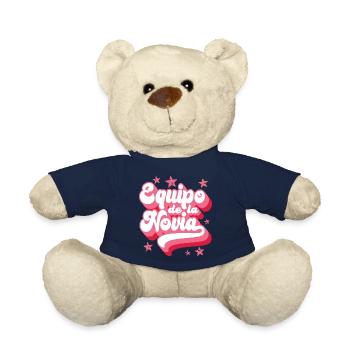 Equipo dela Novia Team Bride Wedding Bridesmaid - Teddy Bear - french navy - Front
