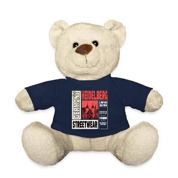 Heidelberg Deutschland Stadt Skyline Heimat Liebe - Teddy - French Navy - Vorne
