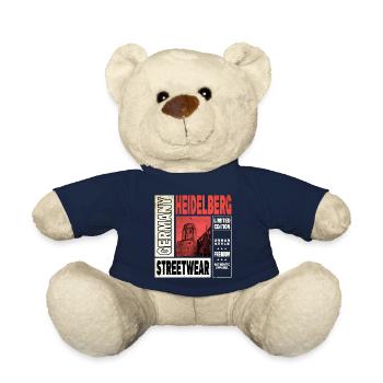 Heidelberg Deutschland Stadt Skyline Heimat Liebe - Teddy - French Navy - Vorne