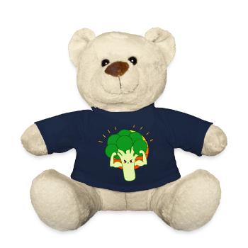 Strong broccoli - Teddy Bear - french navy - Front