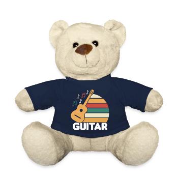 Learn to play the guitar - Teddy Bear - french navy - Front