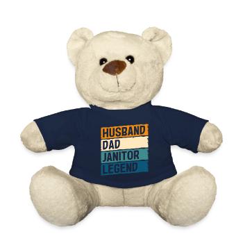 Caretaker garbage - Teddy Bear - french navy - Front