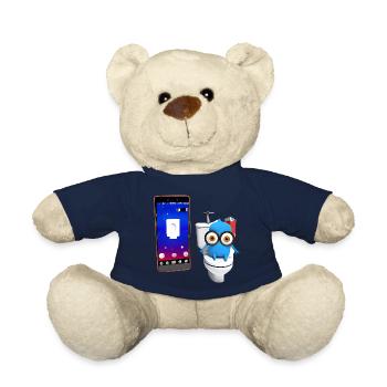 Wassertropfen auf der Toilette - Teddy - French Navy - Vorne