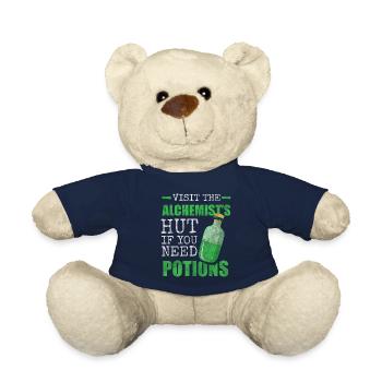 Chemistry Laboratory Magic Potion - Teddy Bear - french navy - Front