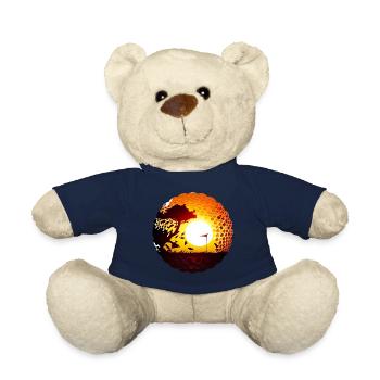 Golf, ist ein Sport für Geschick und Ausdauer - Teddy - French Navy - Vorne