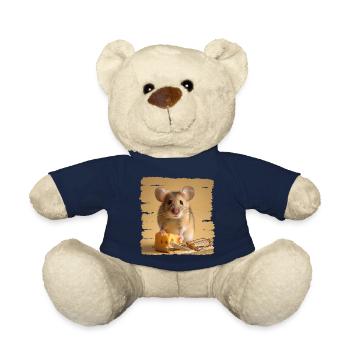 Mice are clever animals - Teddy Bear - french navy - Front