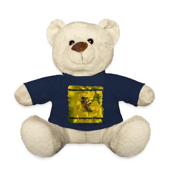 Ohne Bienen würden viele Pflanzen nicht existieren - Teddy - French Navy - Vorne