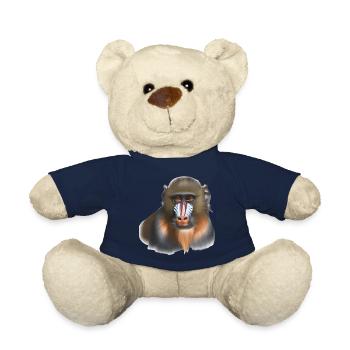 Mandrill Affe - Teddy - French Navy - Vorne