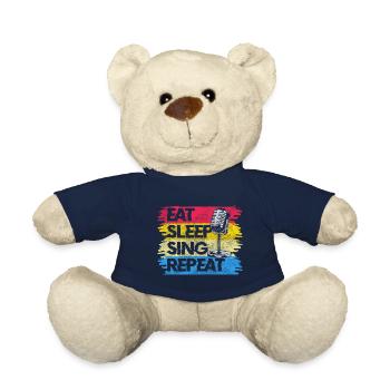 Singen Singer Singstimme - Teddy - French Navy - Vorne