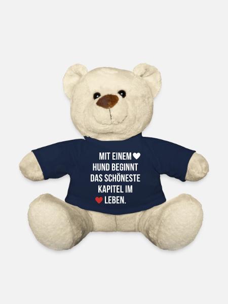Hundemensch Hundespruch Hundeliebe - Teddy - French Navy
