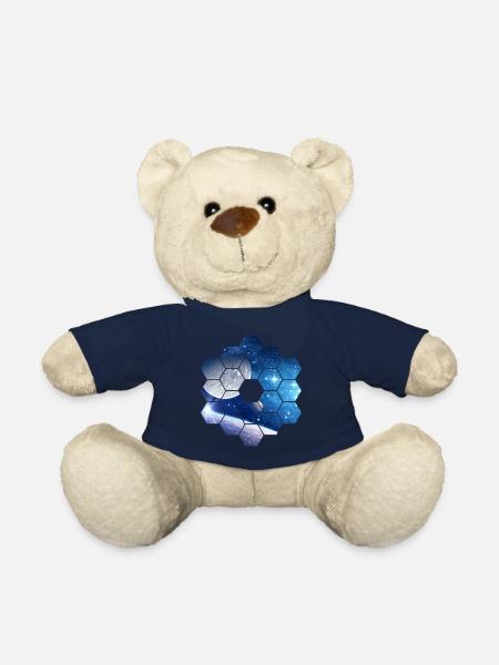 Space | Planets, geometric figures - Teddy Bear - french navy