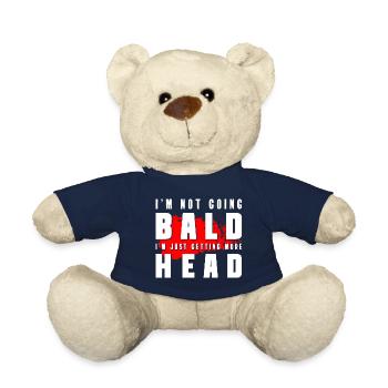 Bald man - Teddy Bear - french navy - Front