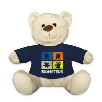 Halloween Creature Kids Disguise - Teddy Bear - french navy - Front