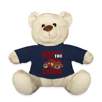 Automobil Mechaniker Alt - Teddy - French Navy - Vorne