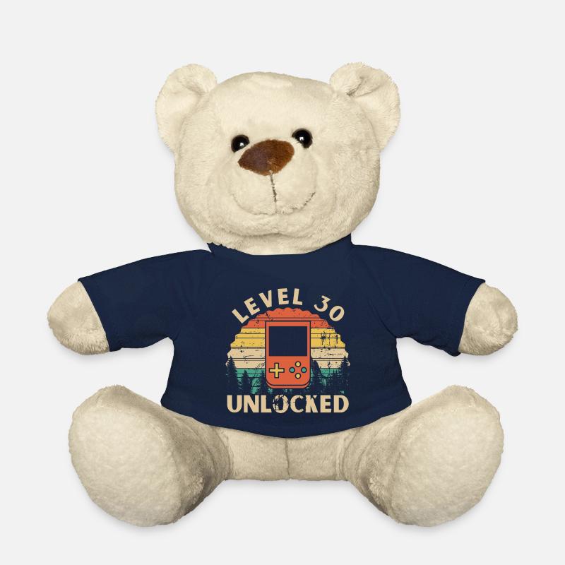 Level 30 Unlocked - Teddy Bear - french navy